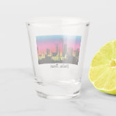 Silhouette Dallas Schnapsglas (Rückseite)