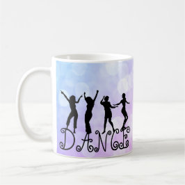 Silhouette Dancers Bokeh Dance Kaffeetasse