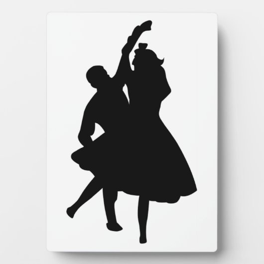 SILHOUETTE DANCERS FOTOPLATTE (Vorderseite)