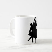 SILHOUETTE DANCERS KAFFEETASSE (Vorderseite Links)