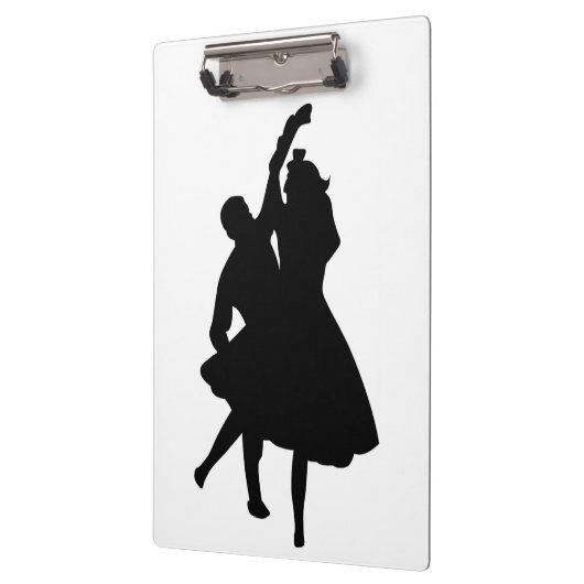 SILHOUETTE DANCERS NOTEBOOK KLEMMBRETT (Links)