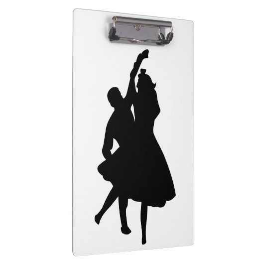 SILHOUETTE DANCERS NOTEBOOK KLEMMBRETT (Rechts)