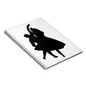 SILHOUETTE DANCERS NOTIZBLOCK (Rechte Seite)