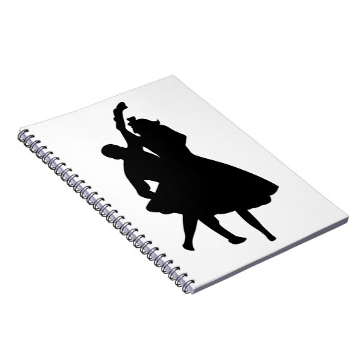 SILHOUETTE DANCERS NOTIZBLOCK (Rechte Seite)