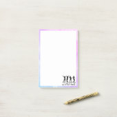 Silhouette Dancers Post-it Klebezettel (Auf Schreibtisch)