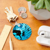 Silhouette Dancers Schlüsselanhänger