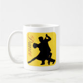 Silhouette Dancing Couple Kaffeetasse (Links)