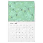 Silhouette Dandelion Kalender (Jan 2026)