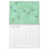 Silhouette Dandelion Kalender (Jan 2027)