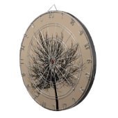 Silhouette Dartscheibe (Vorderseite rechts)