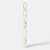 Silhouette der abstrakten Bärenkuppe Case-Mate iPhone Hülle (Rückseite / Links)