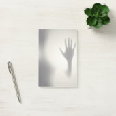 Silhouette der Alien Post-it Klebezettel (Büro)