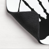 Silhouette der Bagpipe Mousepad (Ecke)