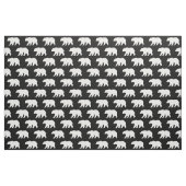 Silhouette der Bären Stoff (Fat Quarter (45,7 x 55,9 cm))