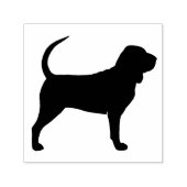 Silhouette der Bluthunde Hunde Permastempel (Design)