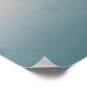 SILHOUETTE DER BRÜCKE POSTER (Ecke)