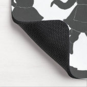 Silhouette der drei Könige Mousepad (Ecke)