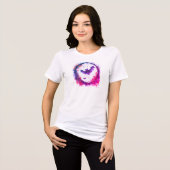 Silhouette der Farbschablone Halloween-T - Shirt (Vorderseite voll)