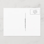 Silhouette der Fischer - Grüße Postkarte (Rückseite)
