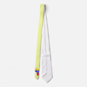 Silhouette der Flagge Venezuelas Krawatte (Rückseite)