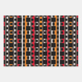 Silhouette der Frau Personalisiert Geschenkpapier Set (Vorderseite 2)