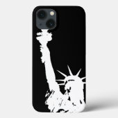 Silhouette der Freiheit Case-Mate iPhone Hülle (Rückseite)