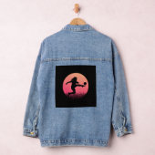 Silhouette der Fußball Jeansjacke (Hangar)