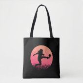 Silhouette der Fußball Tasche (Vorderseite)