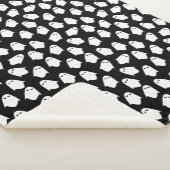 Silhouette der Geistermuster Sherpadecke (3/4)