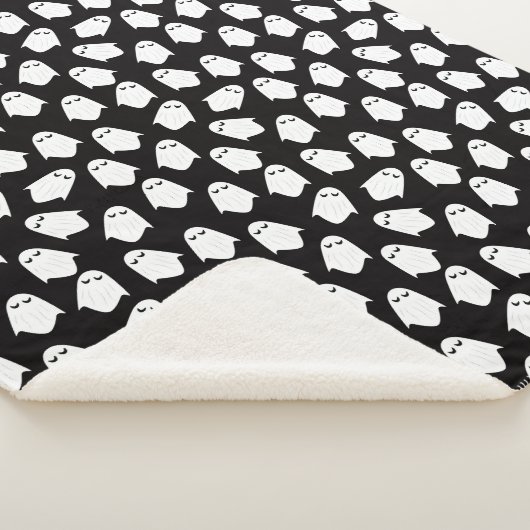 Silhouette der Geistermuster Sherpadecke (3/4)