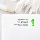 Silhouette der grünen Alien (Insitu)