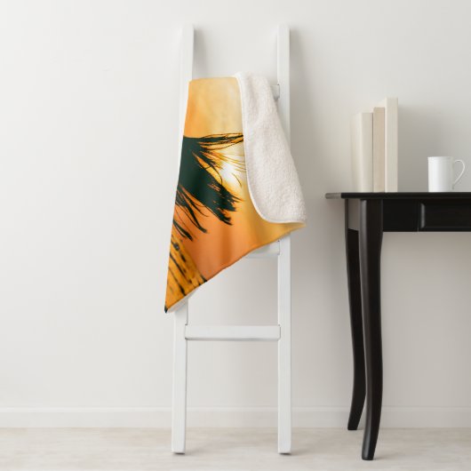 Silhouette der Mädchen, Sonnenuntergang auf dem Me Sherpadecke (Beispiel)