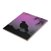 Silhouette der Natur Fliese (Seite)