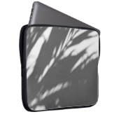 Silhouette der Palme Laptopschutzhülle (Vorne Rechts)