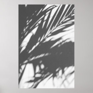 Silhouette der Palme Poster