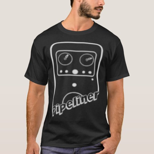 Silhouette der Rohrleitung T-Shirt (Vorderseite)