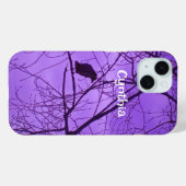 Silhouette der schwarzen Kruge, spitzige schwarze Case-Mate iPhone Hülle (Rückseite (Horizontal))