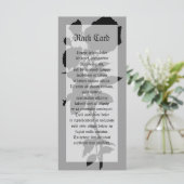 Silhouette der schwarzen Rose (Stehend Vorderseite)