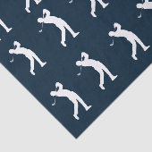 Silhouette der Seefahrer Seidenpapier (Ausschnitt)