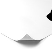 Silhouette der Spikes Poster (Ecke)