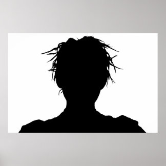 Silhouette der Spikes Poster