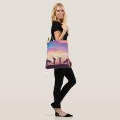 Silhouette der Surfer Tasche (Am Model)