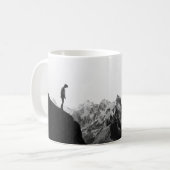 SILHOUETTE DER VOR DEM KAFFEETASSE (Vorderseite Links)