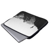 SILHOUETTE DER VOR DEM LAPTOPSCHUTZHÜLLE (Vorne Knopf)