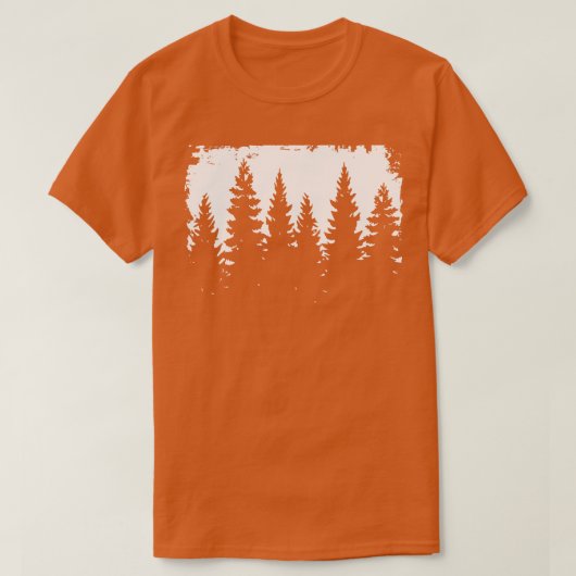 Silhouette der Wälder 5 T-Shirt (Design vorne)