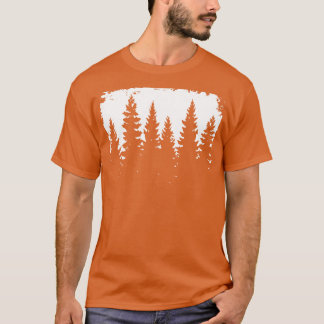 Silhouette der Wälder 5 T-Shirt