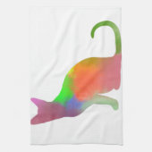 Silhouette der Wasserfarbe Handtuch (Vertikal)