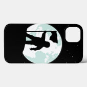 Silhouette des Astronauten Case-Mate iPhone Hülle (Rückseite (Horizontal))