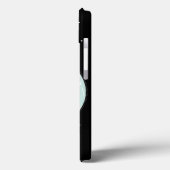 Silhouette des Astronauten Case-Mate iPhone Hülle (Rückseite / Links)