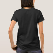 Silhouette des Astronauten T-Shirt (Rückseite)